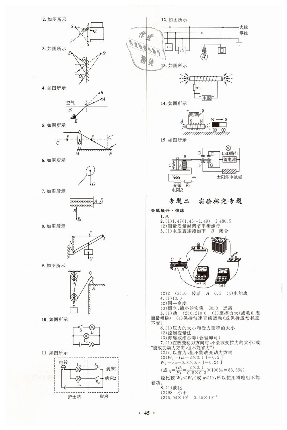 2019年初中總復(fù)習(xí)優(yōu)化設(shè)計(jì)九年級(jí)物理人教版 第9頁(yè)