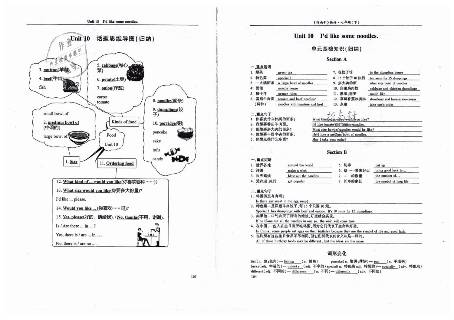 2019年指南针高分必备七年级英语下册人教版 第82页