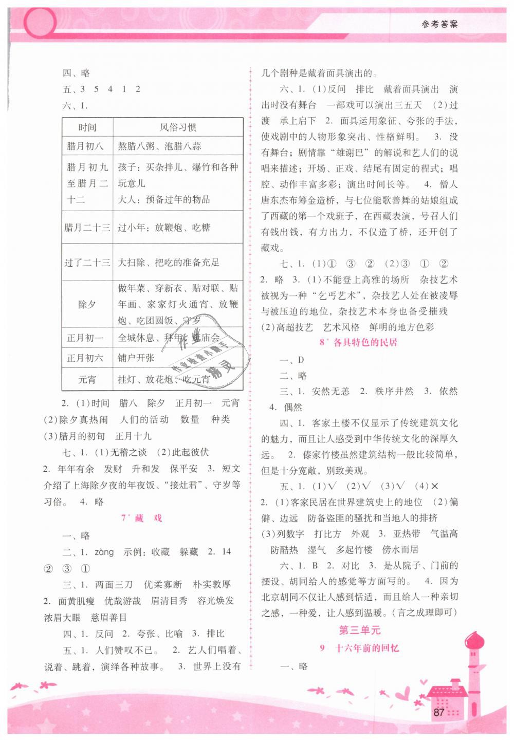 2019年自主與互動學(xué)習(xí)新課程學(xué)習(xí)輔導(dǎo)六年級語文下冊人教版 第3頁