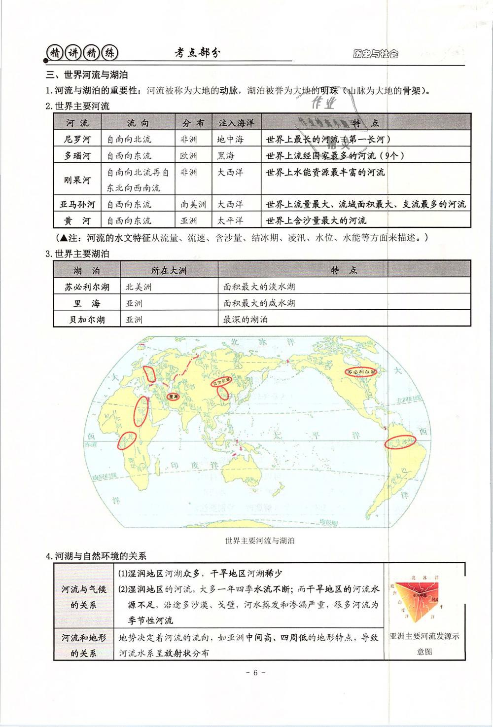 2019年精講精練初中畢業(yè)升學考試歷史與社會道德與法治 第6頁