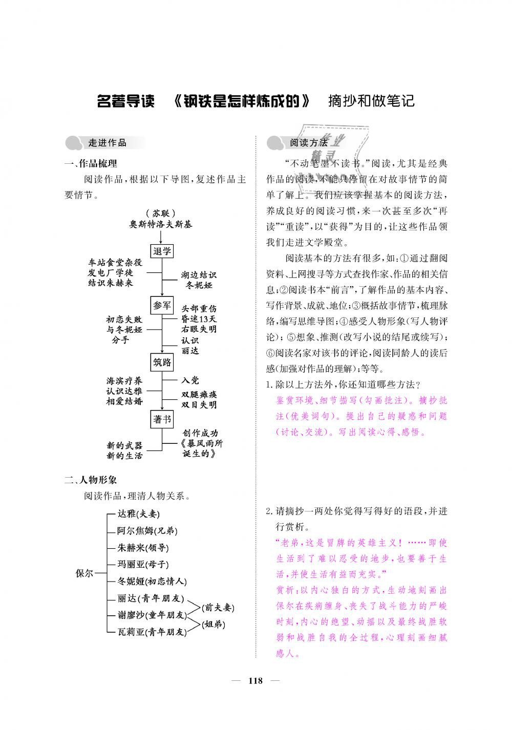 2019年一課一練創(chuàng)新練習(xí)八年級(jí)語(yǔ)文下冊(cè)人教版 第118頁(yè)