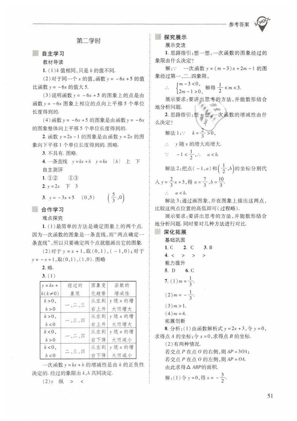 2019年新課程問題解決導學方案八年級數(shù)學下冊人教版 第51頁