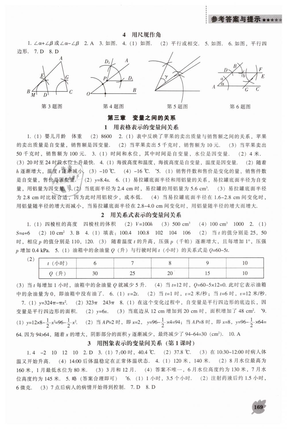 2019年新课程数学能力培养七年级下册北师大版 第5页