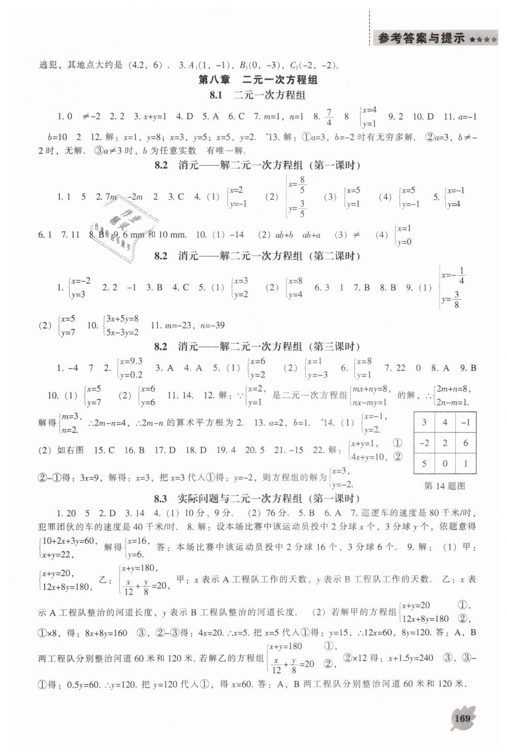 2019年新课程数学能力培养七年级下册人教版 第5页