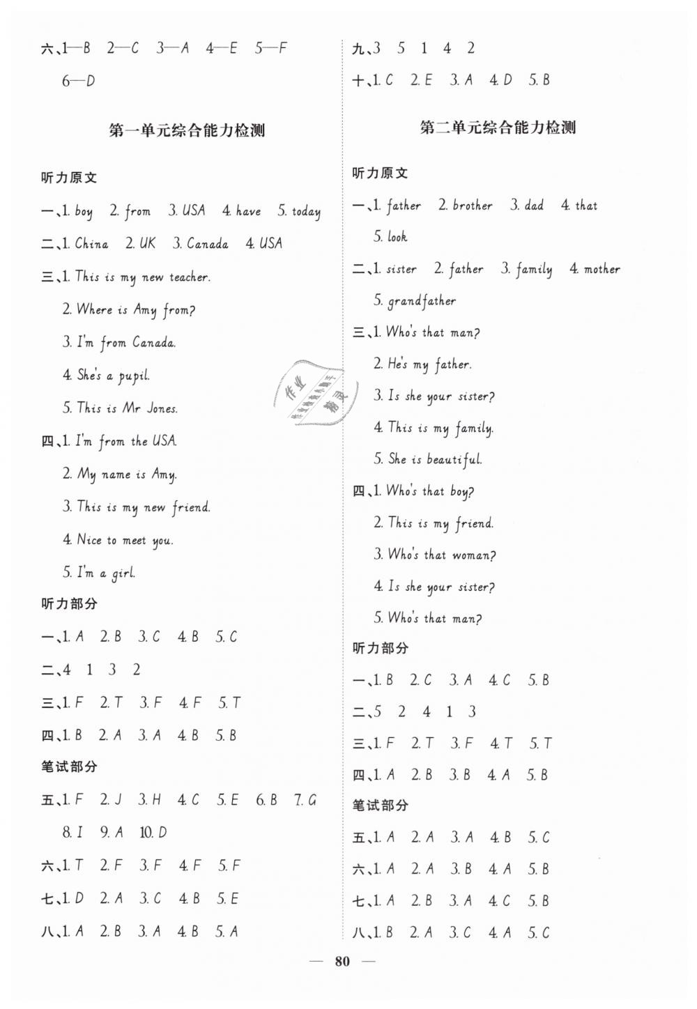 2019年陽(yáng)光同學(xué)課時(shí)優(yōu)化作業(yè)三年級(jí)英語(yǔ)下冊(cè)人教PEP版 第6頁(yè)