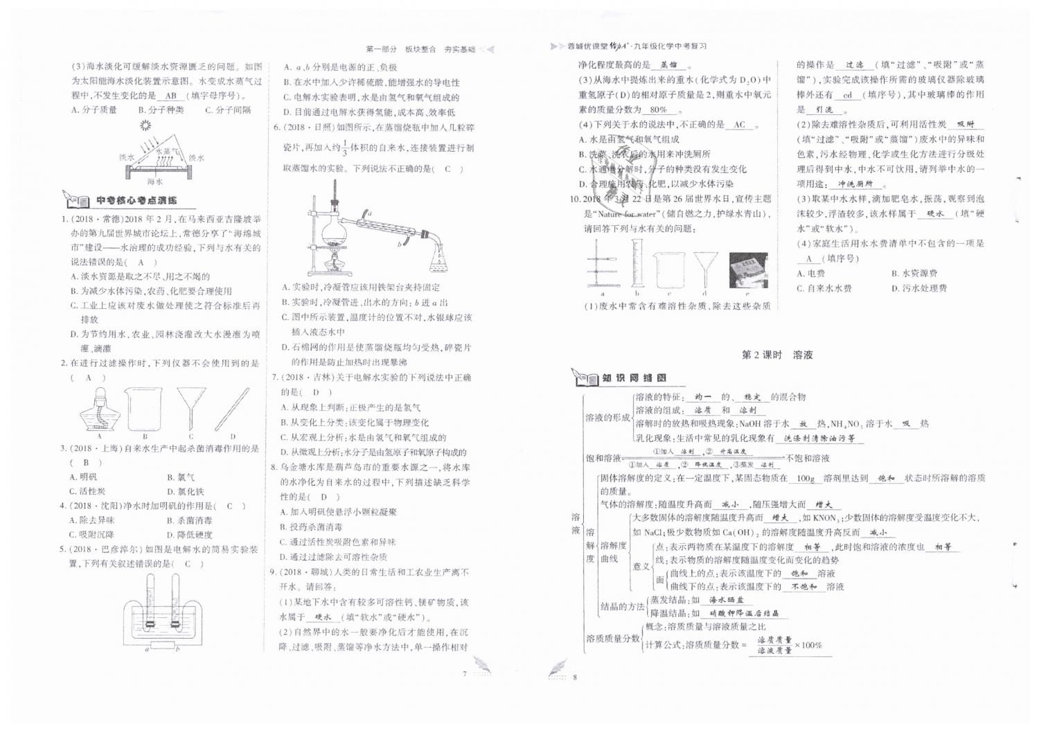 2019年蓉城優(yōu)課堂給力A加九年級(jí)化學(xué)中考復(fù)習(xí) 第4頁