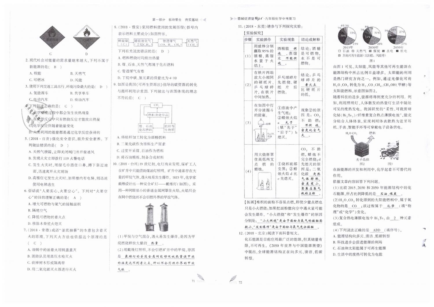 2019年蓉城優(yōu)課堂給力A加九年級化學(xué)中考復(fù)習(xí) 第36頁