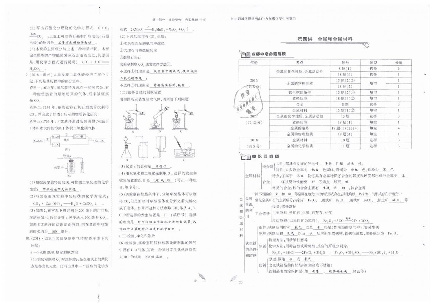 2019年蓉城優(yōu)課堂給力A加九年級化學(xué)中考復(fù)習(xí) 第10頁