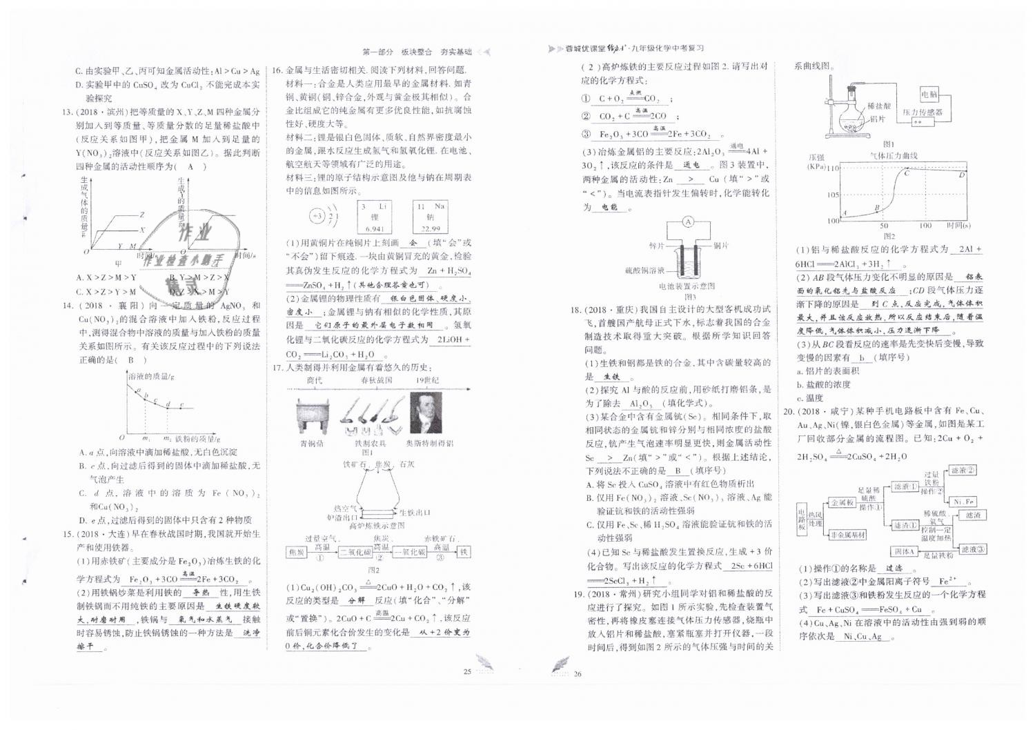 2019年蓉城優(yōu)課堂給力A加九年級化學(xué)中考復(fù)習(xí) 第13頁