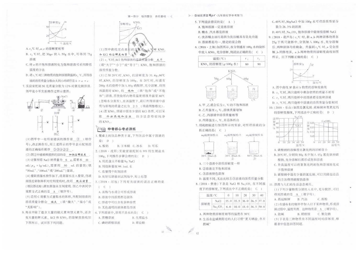 2019年蓉城優(yōu)課堂給力A加九年級化學中考復習 第6頁