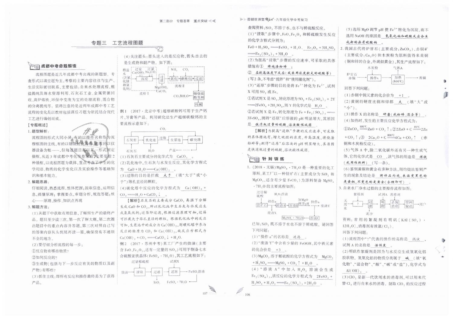 2019年蓉城優(yōu)課堂給力A加九年級(jí)化學(xué)中考復(fù)習(xí) 第54頁