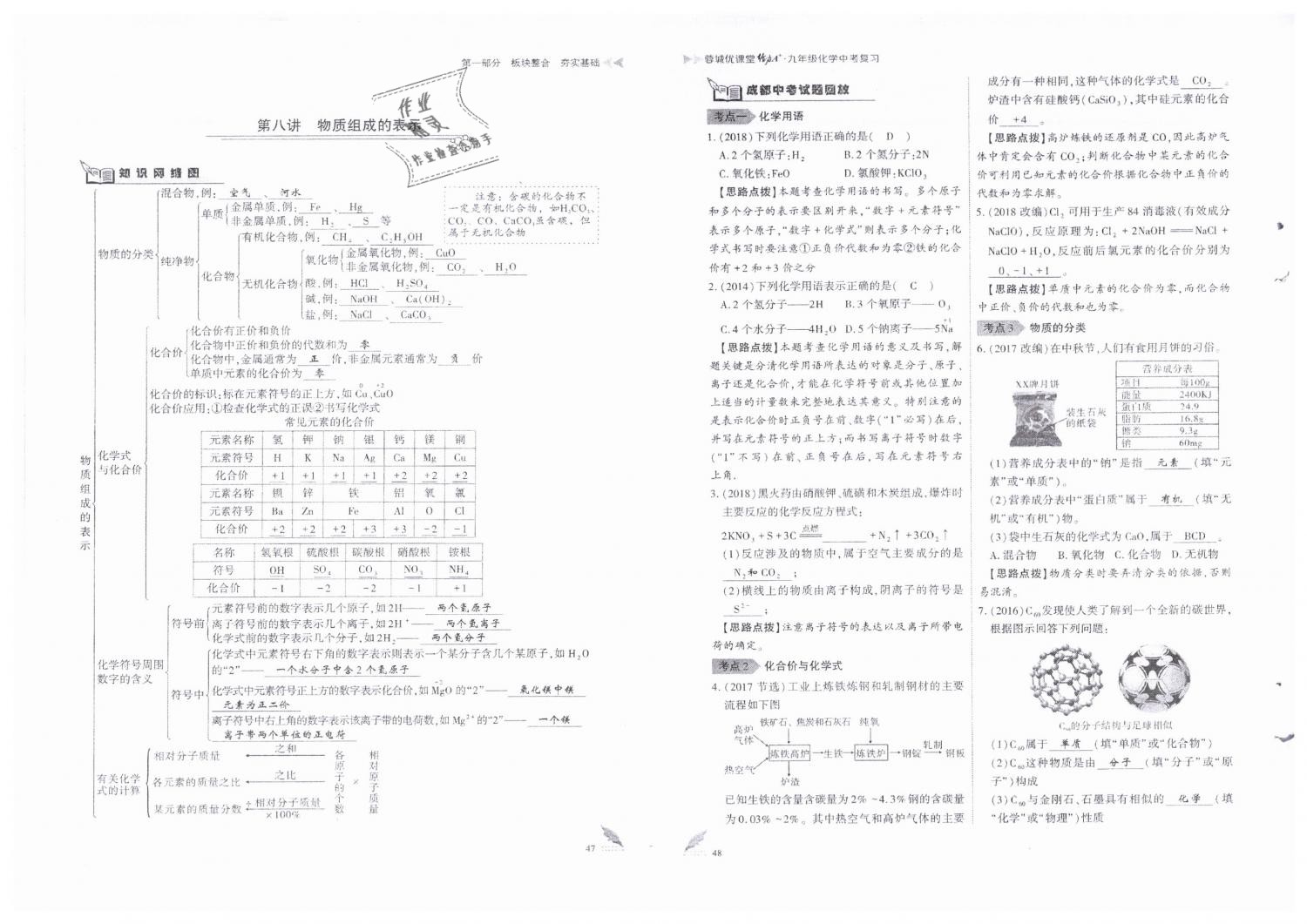 2019年蓉城優(yōu)課堂給力A加九年級化學中考復習 第24頁