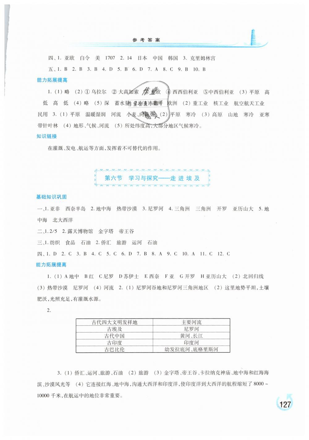 2019年學習檢測八年級地理下冊地圖版 第11頁