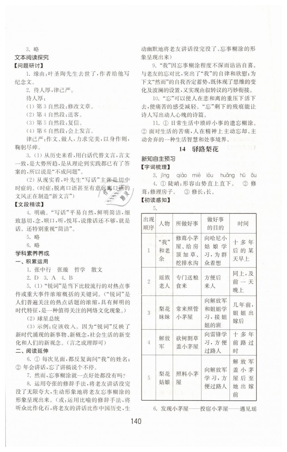 2019年初中基础训练七年级语文下册人教版山东教育出版社 第12页