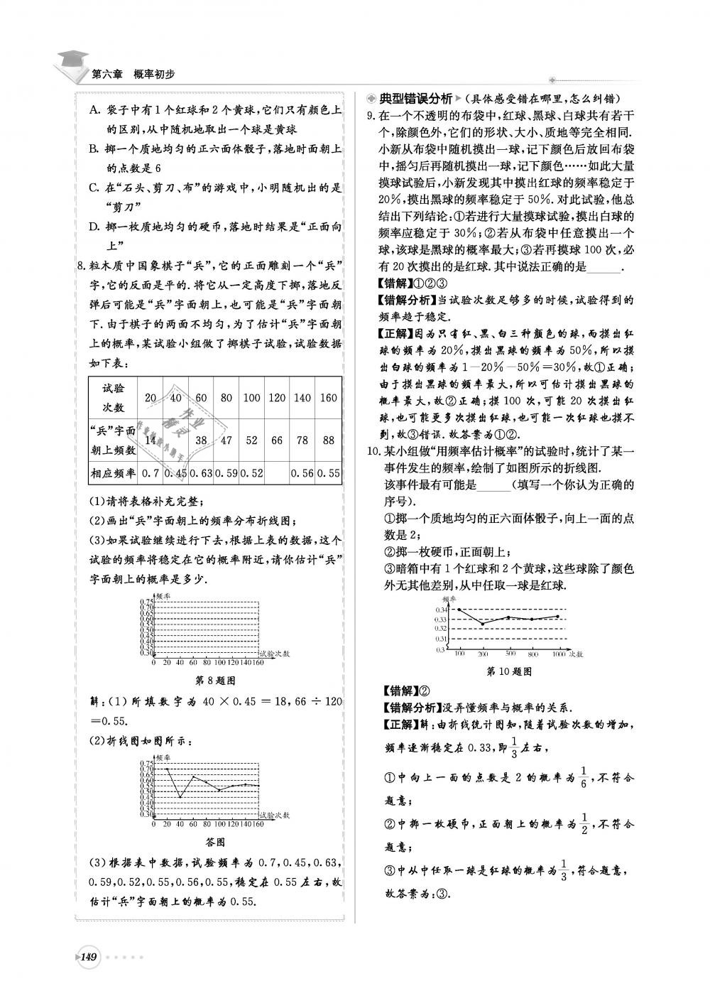 2019年初中數(shù)學(xué)每日核心導(dǎo)學(xué)七年級下冊北師大版 第149頁