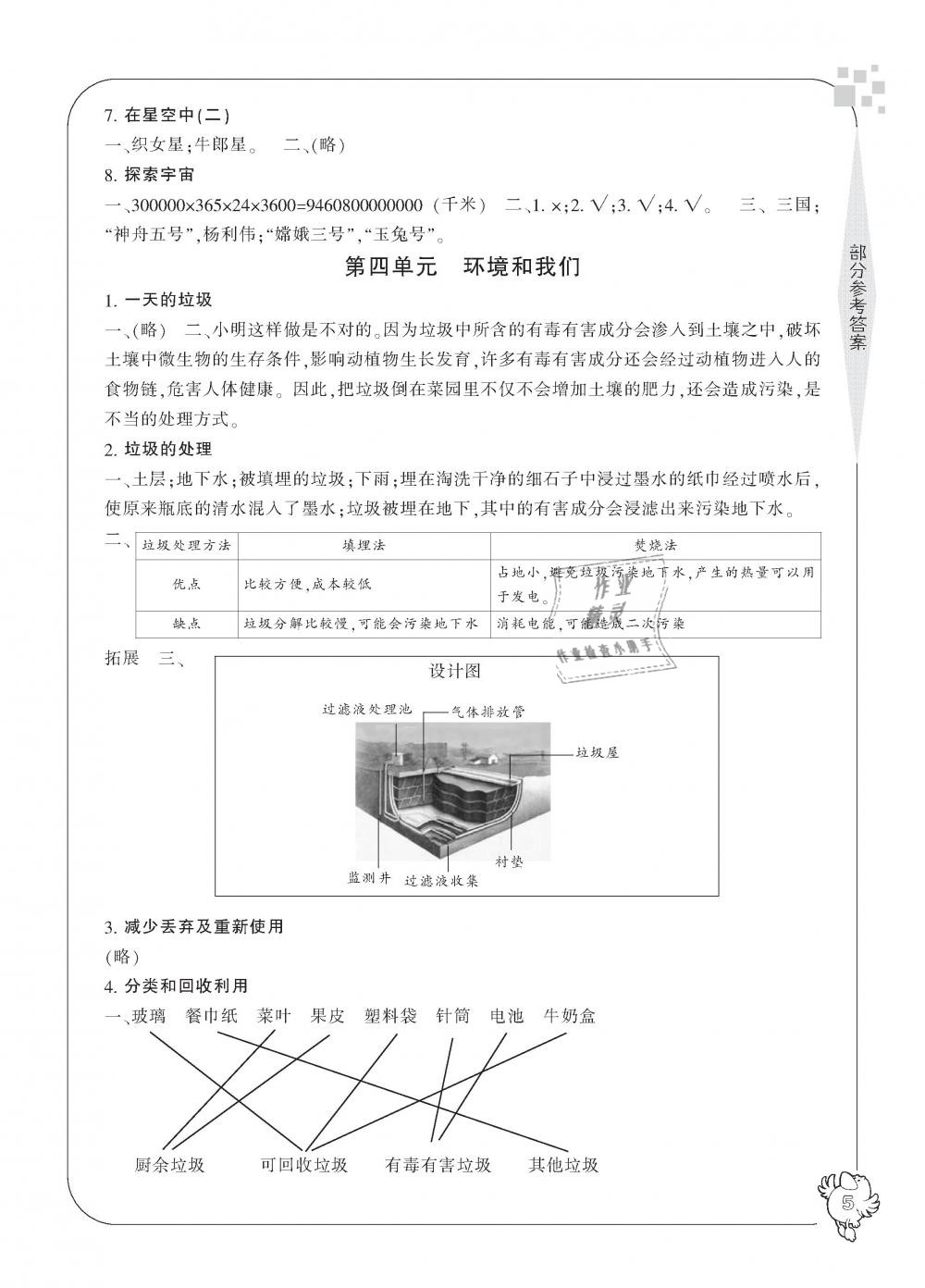 2019年新課標(biāo)學(xué)習(xí)方法指導(dǎo)叢書六年級(jí)科學(xué)下冊(cè)人教版 第5頁