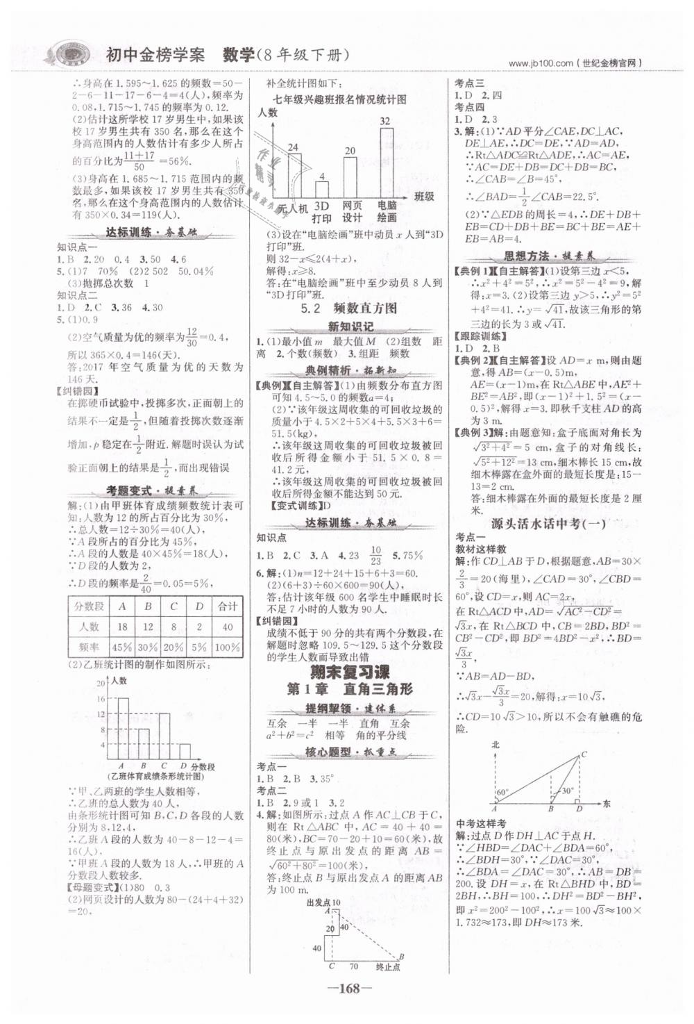 2019年世紀金榜金榜學案八年級數(shù)學下冊湘教版 第11頁