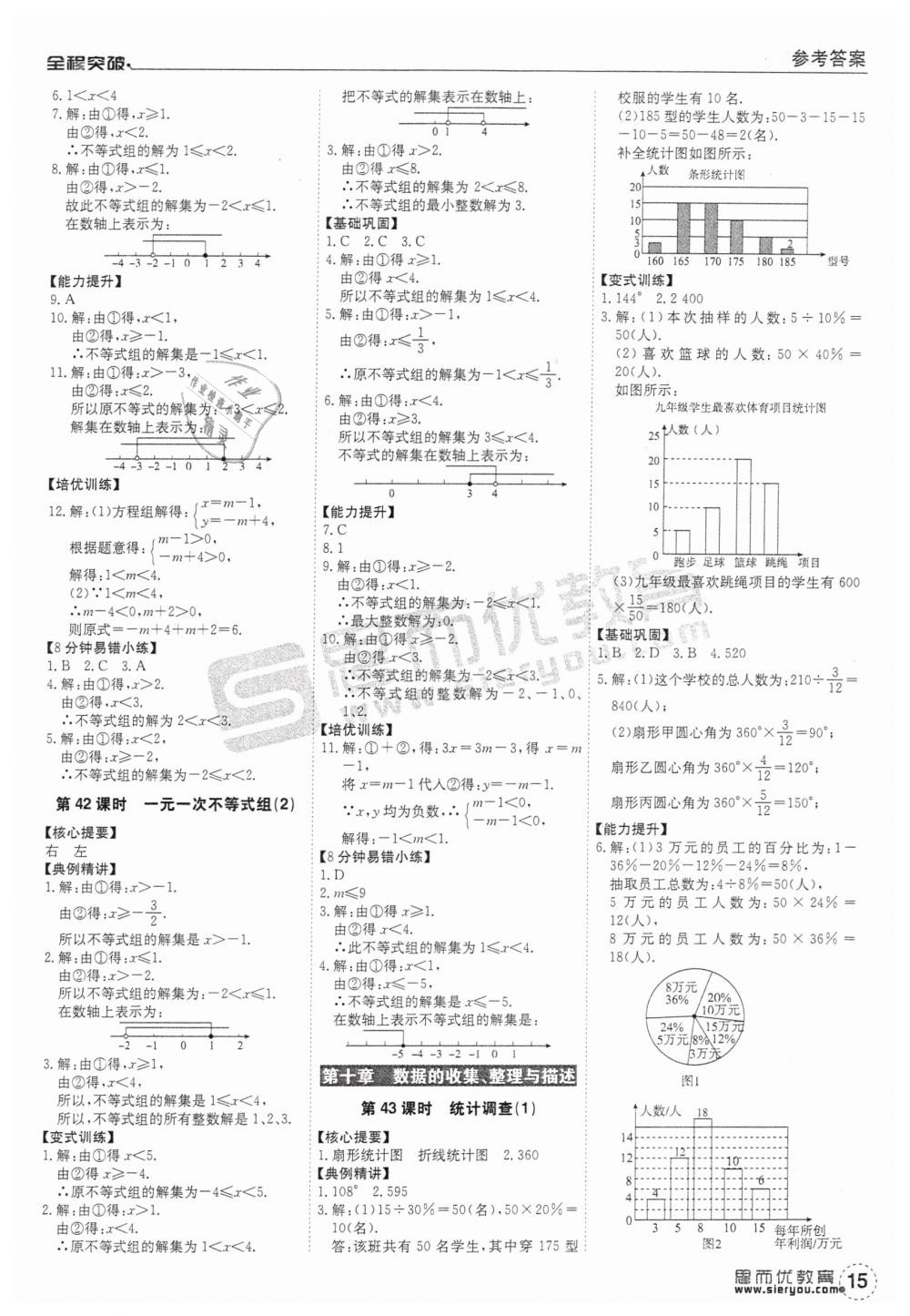 2019年全程突破七年級(jí)數(shù)學(xué)下冊(cè)人教版 第15頁(yè)