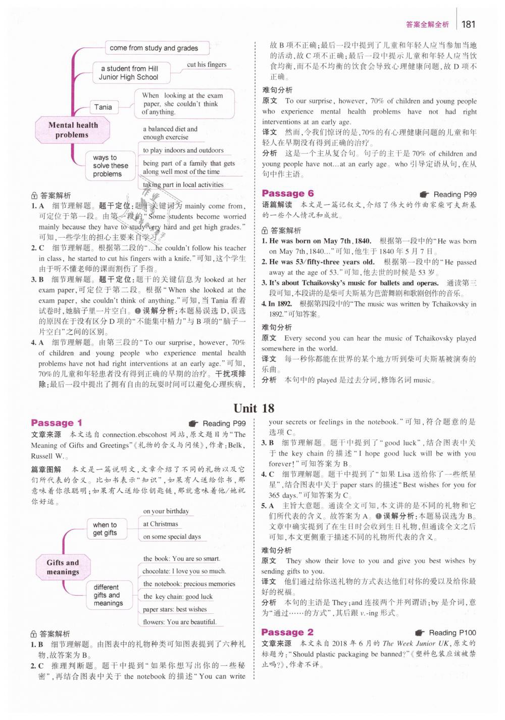 2019年53English英語完形填空與閱讀理解八年級 第39頁