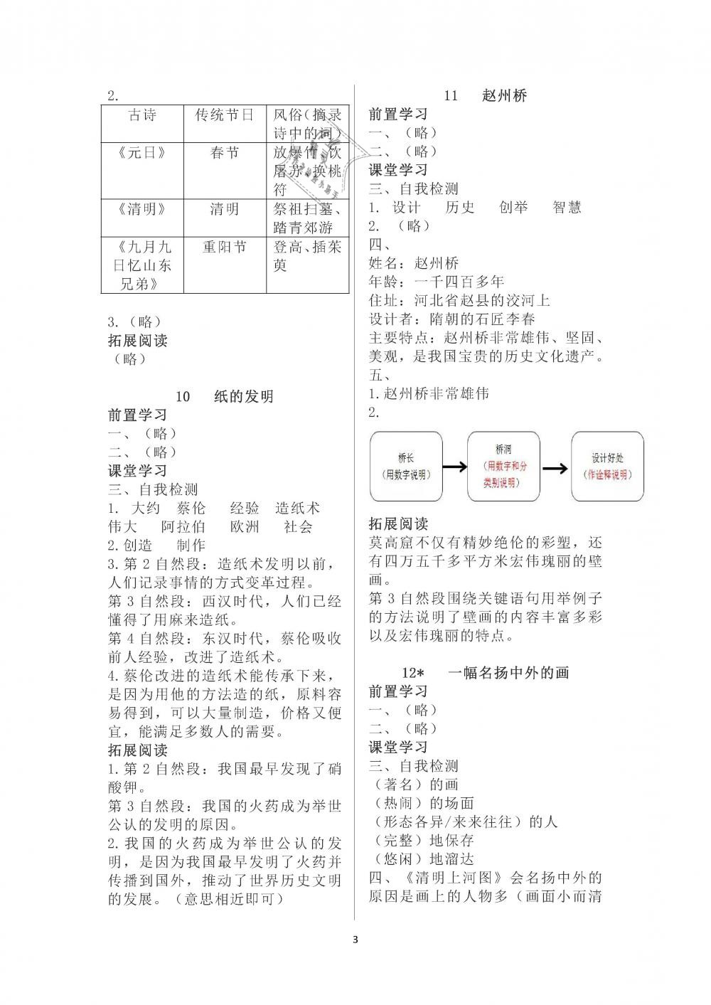 2019年知识与能力训练三年级语文下册人教版 第3页