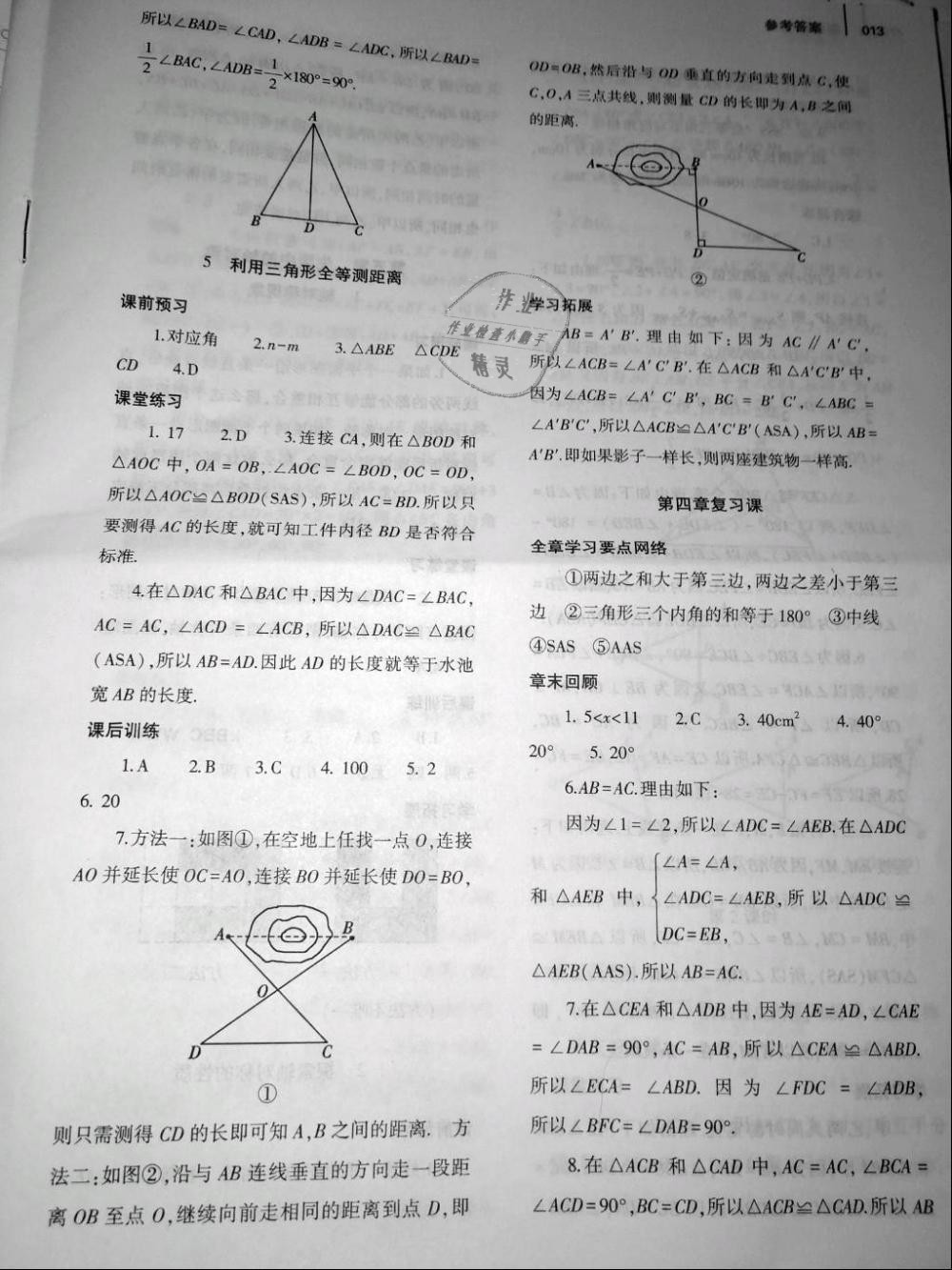 2019年基礎(chǔ)訓(xùn)練七年級數(shù)學(xué)下冊北師大版大象出版社 第13頁