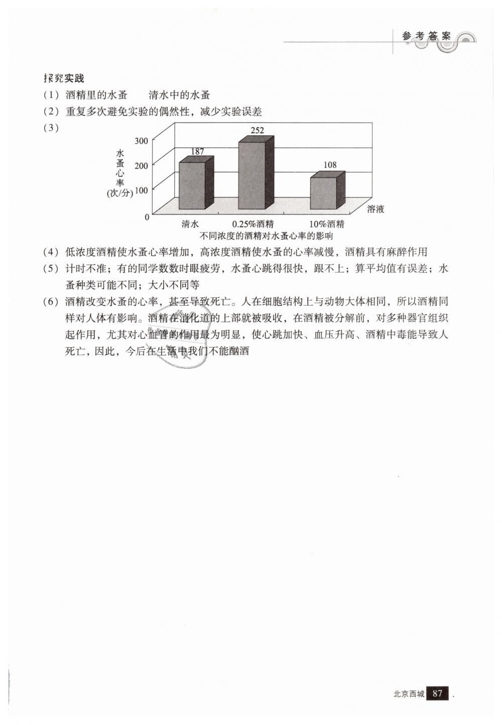 2019年学习探究诊断八年级生物下册人教版 第8页