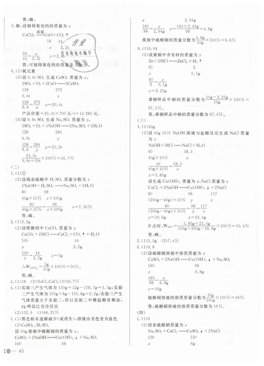 2019年思维新观察中考化学 第14页