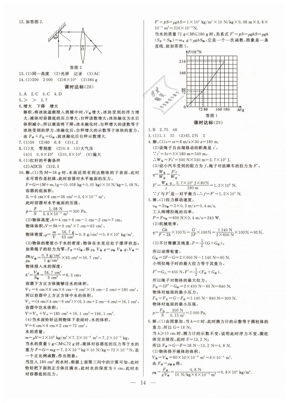 2019年湘岳中考物理邵陽專版 第14頁