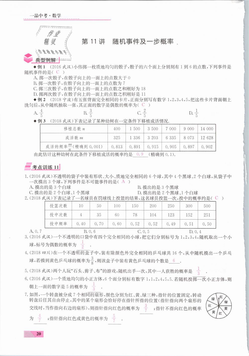 2019年新動(dòng)力一品中考數(shù)學(xué)螺旋復(fù)習(xí)法 第20頁(yè)