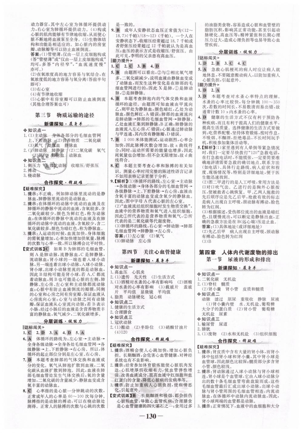 2019年世紀(jì)金榜金榜學(xué)案七年級生物下冊濟(jì)南版 第6頁