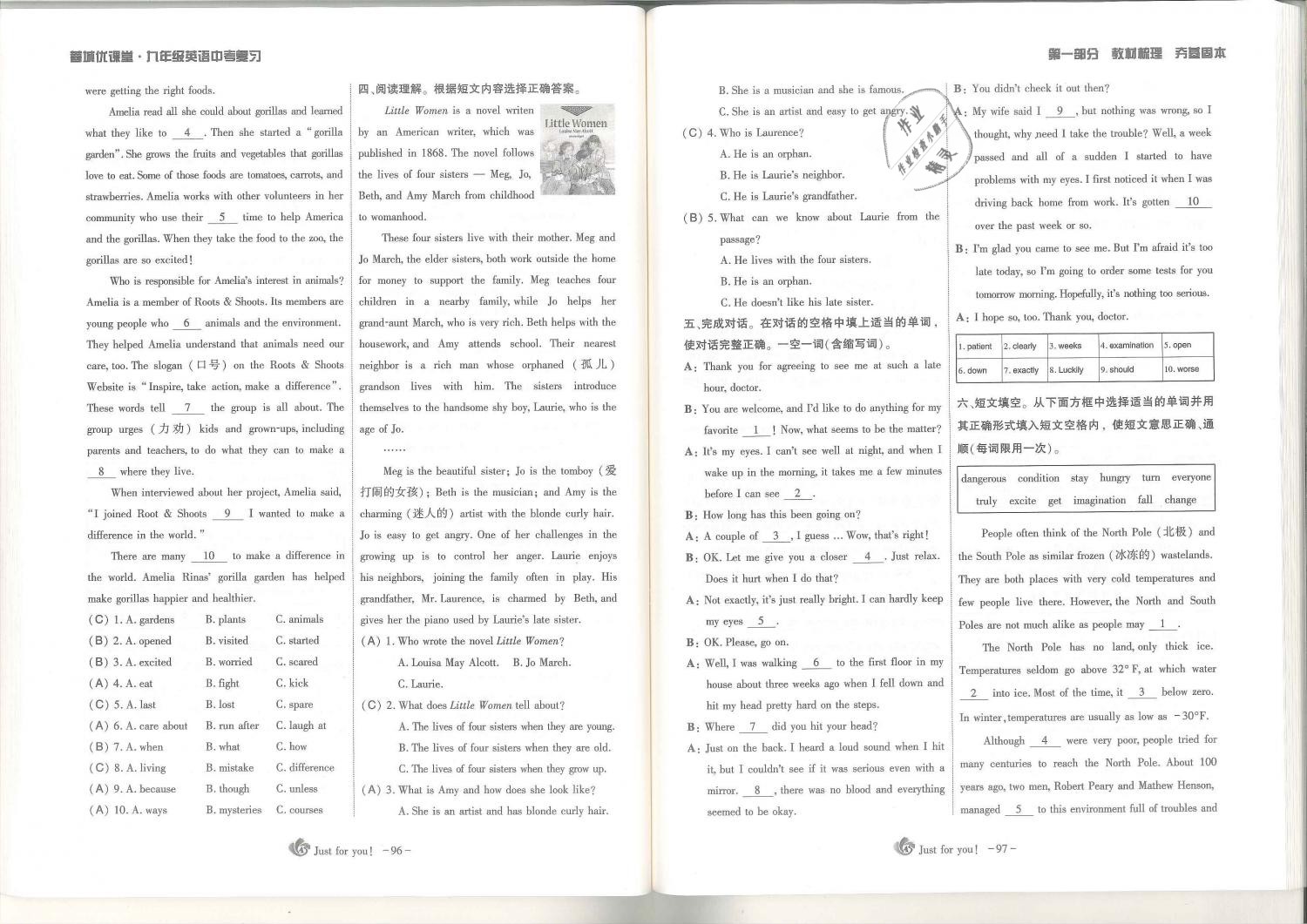 2019年蓉城优课堂给力A加九年级英语中考总复习人教版 第49页