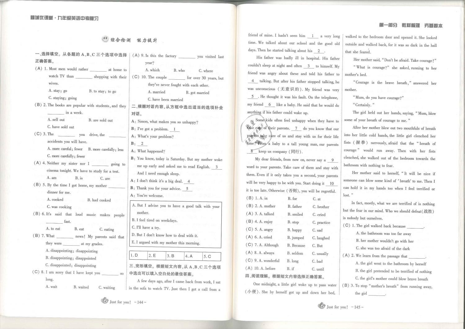 2019年蓉城优课堂给力A加九年级英语中考总复习人教版 第73页