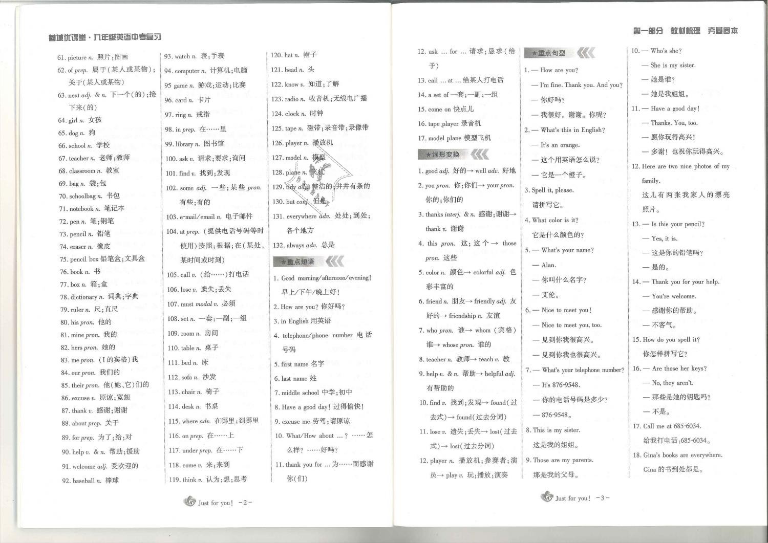 2019年蓉城优课堂给力A加九年级英语中考总复习人教版 第2页