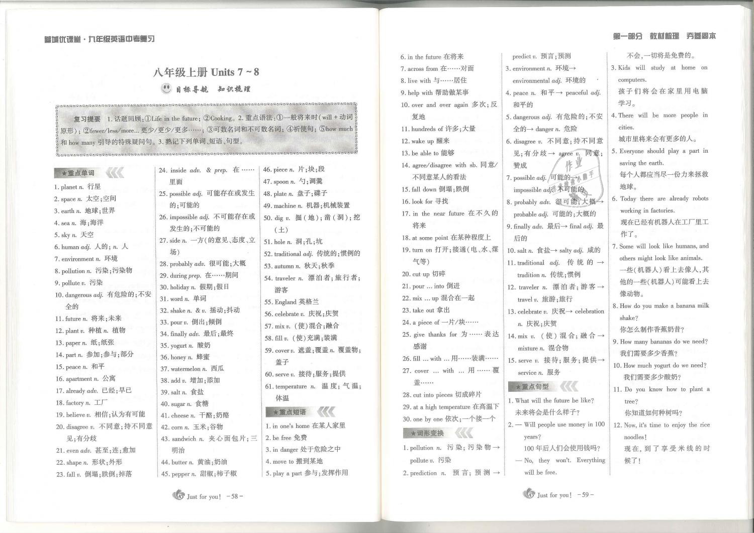 2019年蓉城優(yōu)課堂給力A加九年級英語中考總復(fù)習(xí)人教版 第30頁