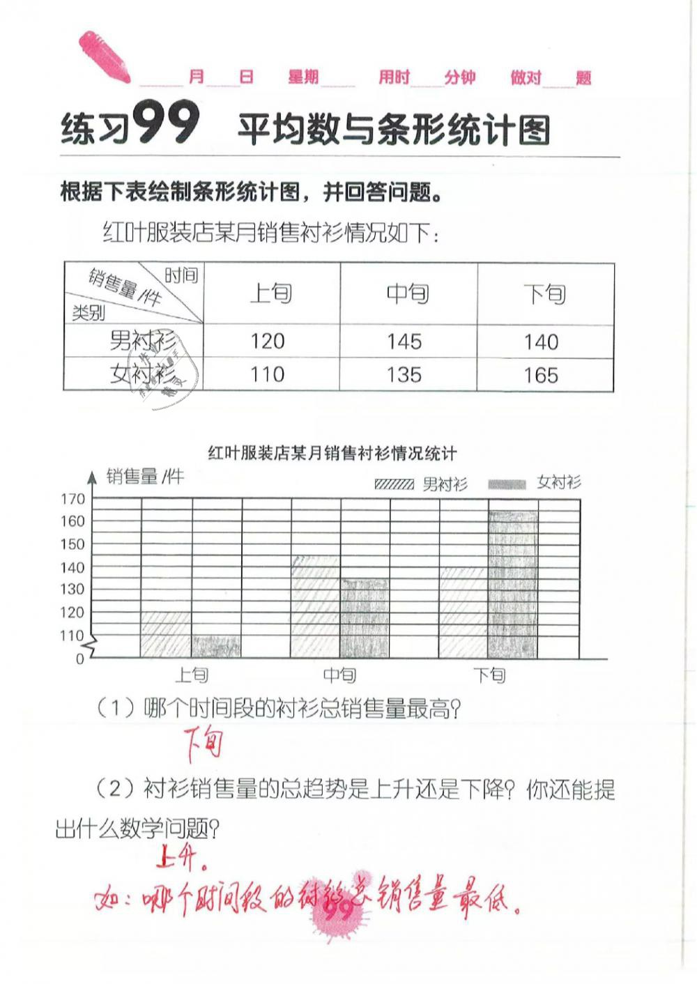 2019年口算天天練口算題卡四年級數(shù)學(xué)下冊人教版 第99頁