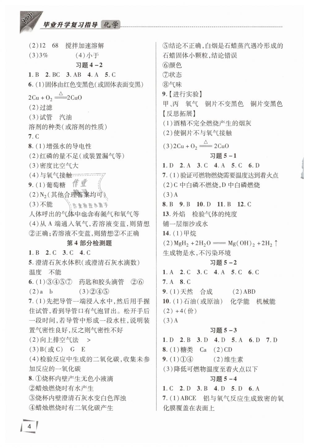 2019年初中畢業(yè)升學(xué)復(fù)習(xí)指導(dǎo)化學(xué)魯教版 第4頁