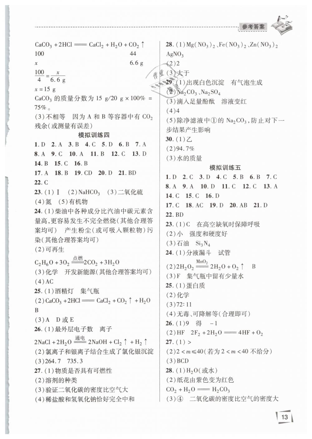 2019年初中畢業(yè)升學(xué)復(fù)習(xí)指導(dǎo)化學(xué)魯教版 第13頁