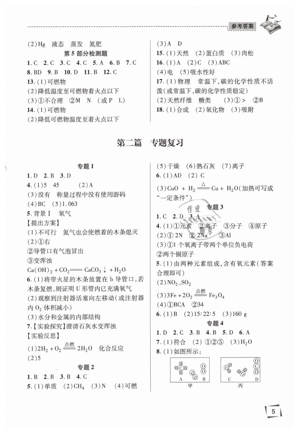 2019年初中畢業(yè)升學(xué)復(fù)習(xí)指導(dǎo)化學(xué)魯教版 第5頁(yè)