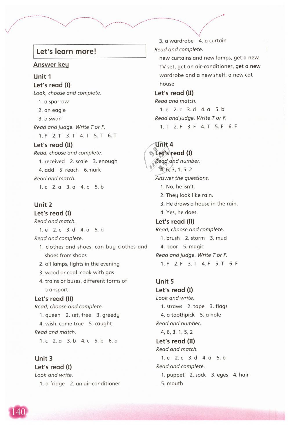 2019年牛津英語活動練習(xí)手冊六年級下冊人教版 第14頁