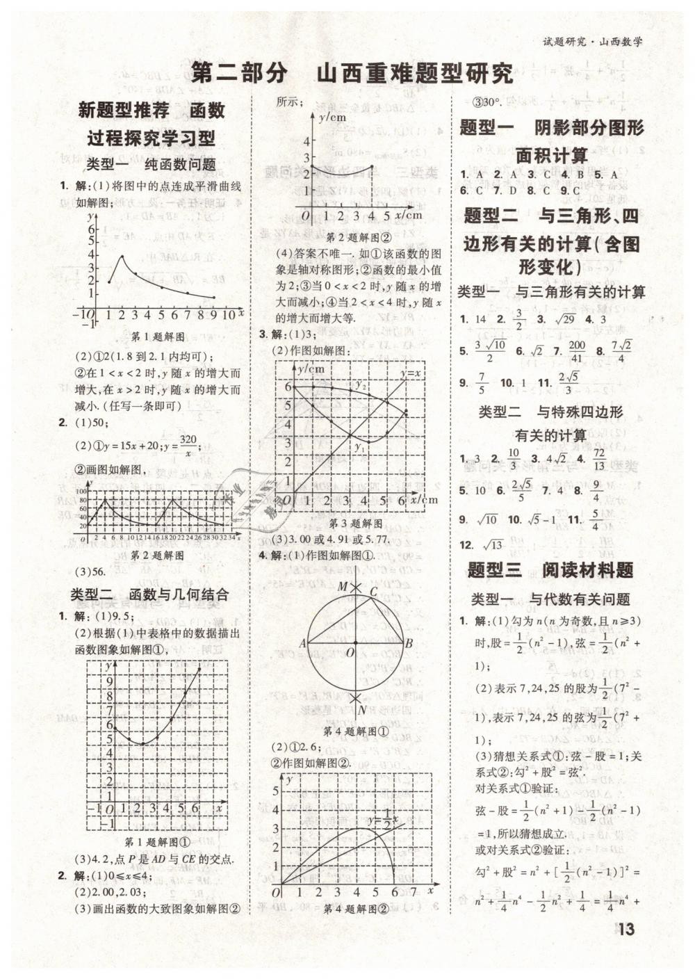 2019年万唯教育中考试题研究九年级数学山西专版 第13页