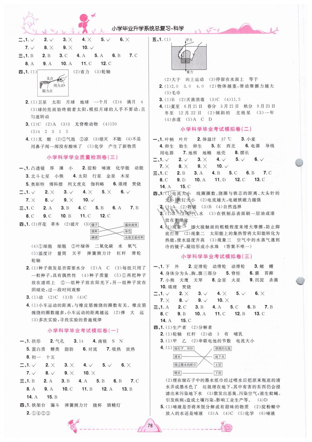 2019年宇軒圖書小學(xué)畢業(yè)升學(xué)系統(tǒng)總復(fù)習(xí)六年級(jí)科學(xué) 第6頁