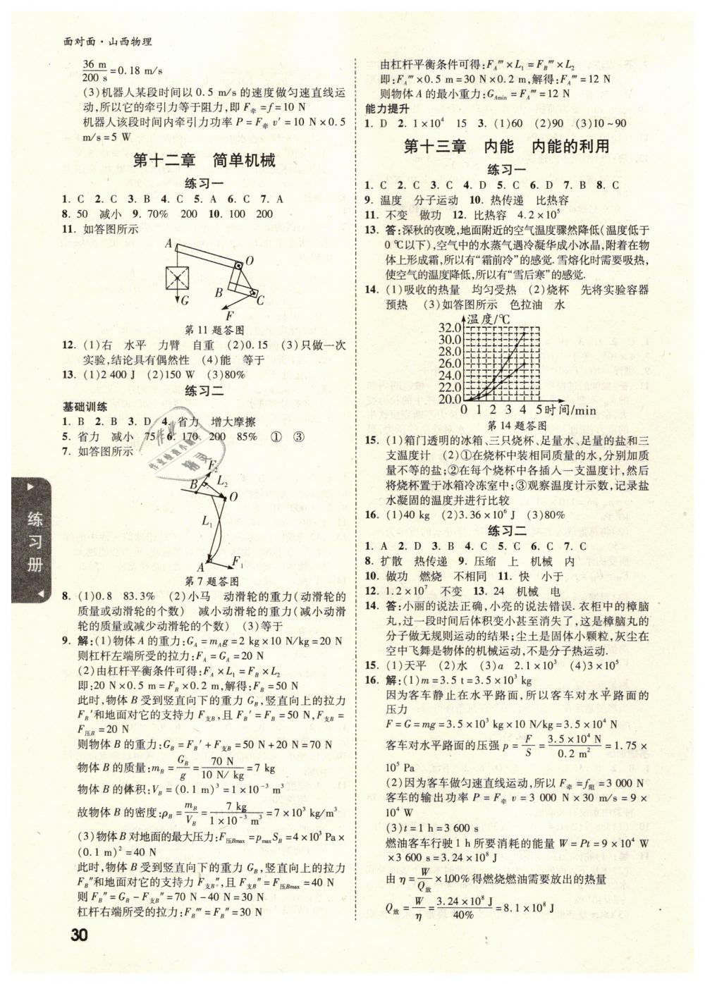 2019年山西中考面對面九年級物理 第30頁