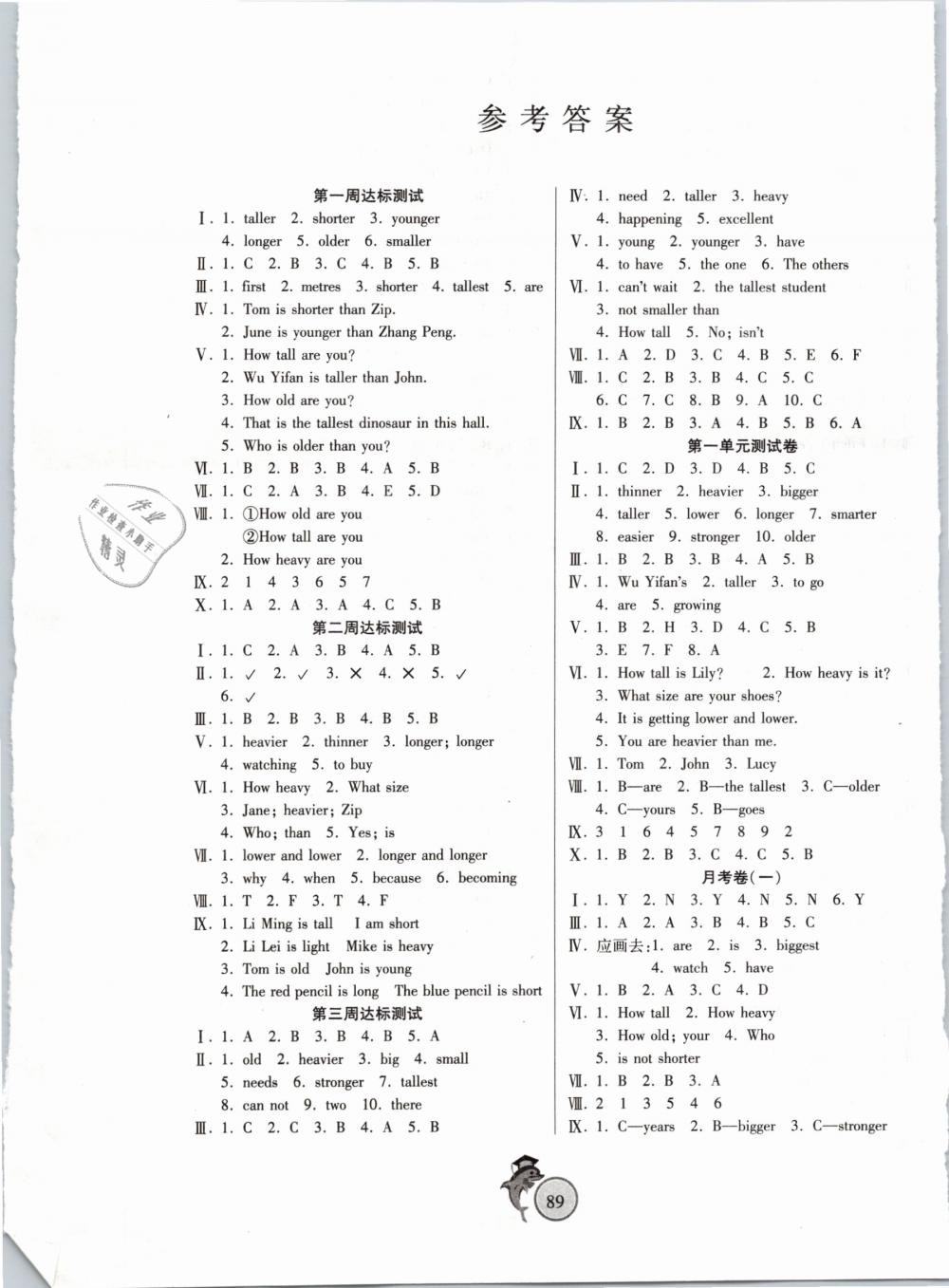 2019年輕松奪冠全能掌控卷六年級(jí)英語(yǔ)下冊(cè)人教PEP版 第1頁(yè)