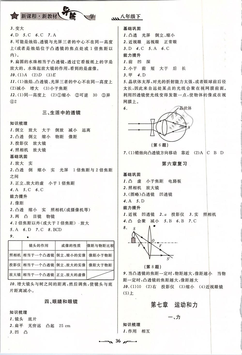 2019年新課程新教材導(dǎo)航學(xué)物理八年級下冊北師大版 第2頁