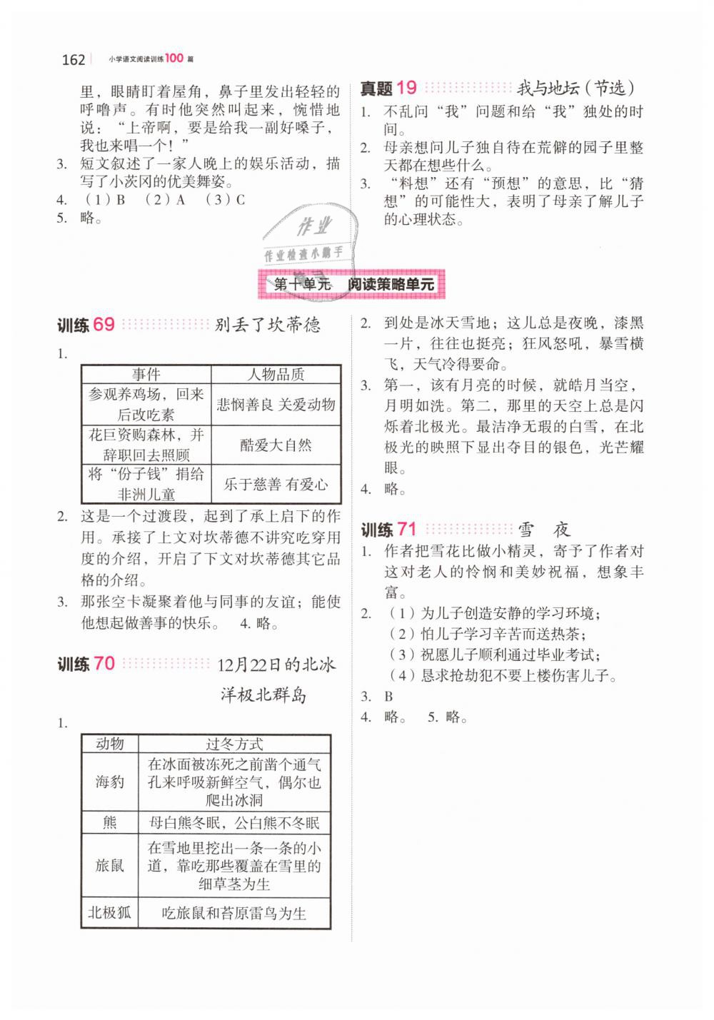 2019年一本五年級(jí)小學(xué)語文閱讀訓(xùn)練100篇 第11頁