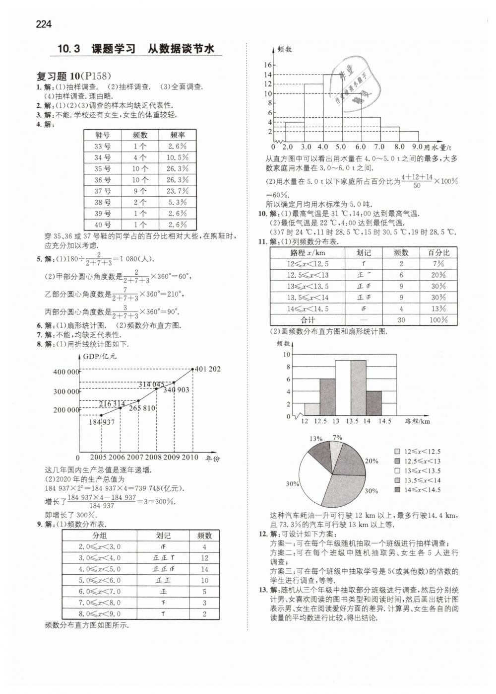 2019年一本七年級數(shù)學(xué)下冊人教版 第63頁