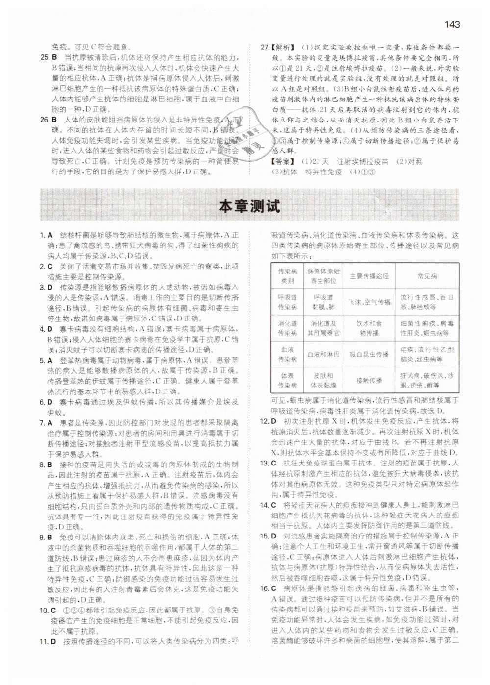 2019年一本八年級生物下冊人教版 第23頁