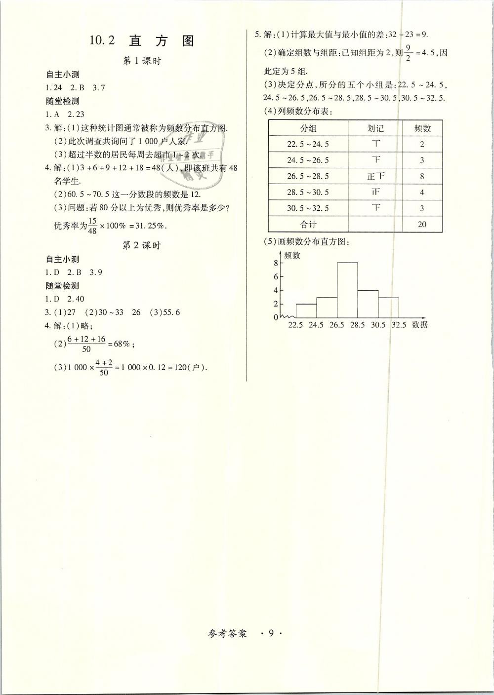 2019年一課一案創(chuàng)新導(dǎo)學(xué)七年級數(shù)學(xué)下冊人教版 第9頁