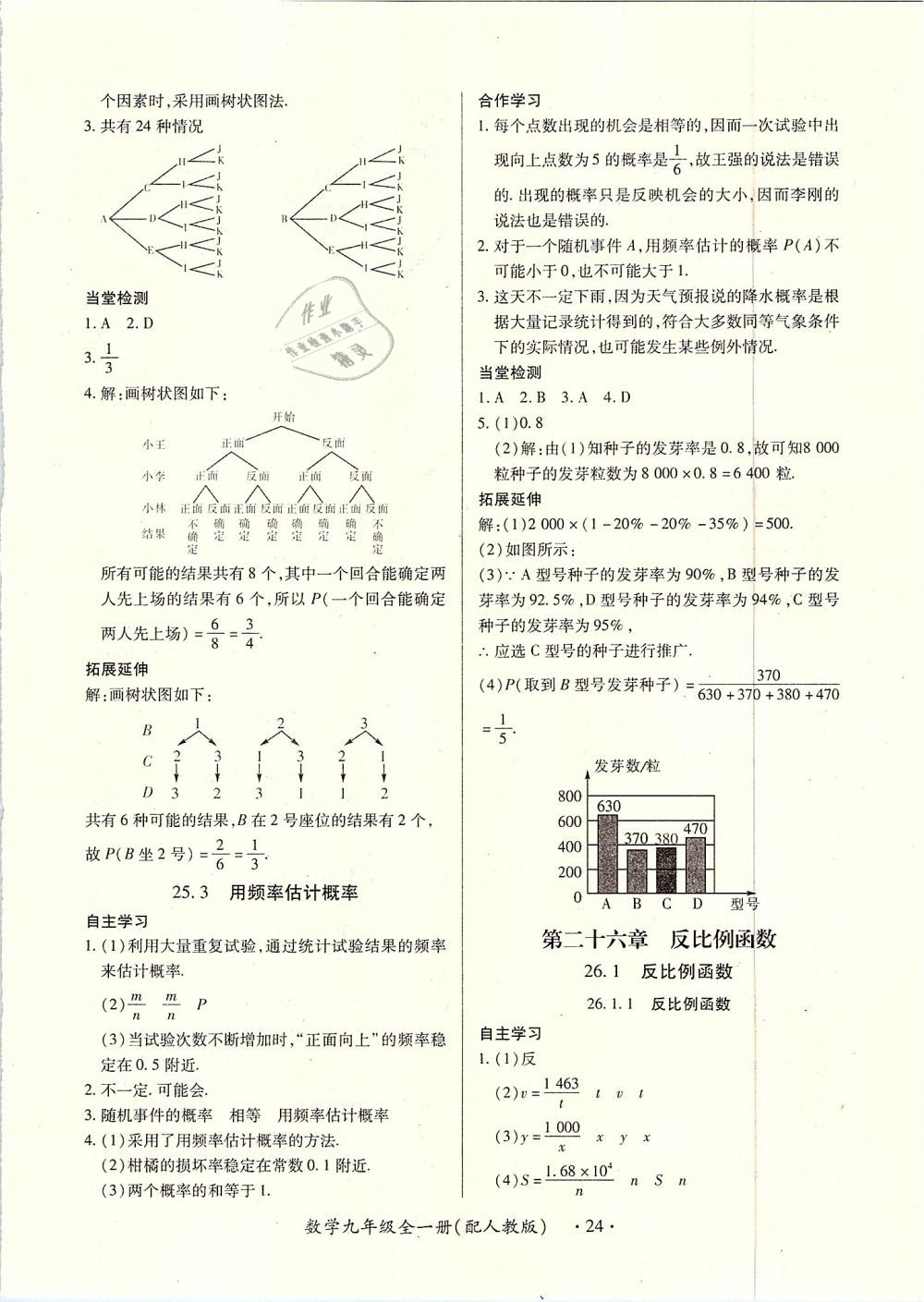 2018年一課一案創(chuàng)新導(dǎo)學(xué)九年級(jí)數(shù)學(xué)全一冊(cè)人教版 第24頁