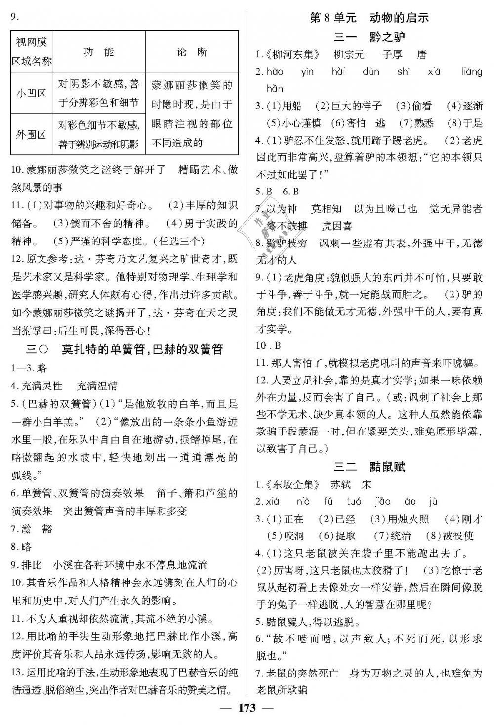 2019年金牌教练八年级语文下册沪教版 第13页